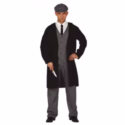 ) Men's English gangster costume - L (52-54