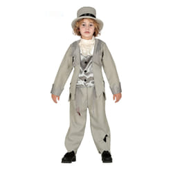 ) Boys' Gray Ghost Groom Costume - 5 to 6 years (110-115 cm