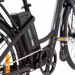 Youin BK2226B electric bicycle Black Aluminium 66 cm (26") 25 kg
