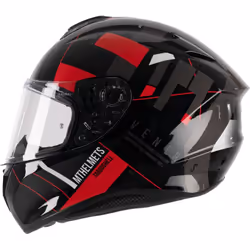 MT Targo Veneris A4 Full Face Helmet Gloss Red - M