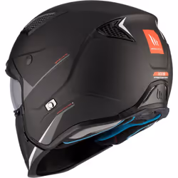MT Streetfighter SV S Solid A1 Adventure Helmet Matt Black - S