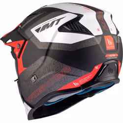 MT Streetfighter SV S Totem B15 Adventure Helmet Matt Black / Red / White - XS