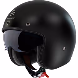 MT Le Mans 2 SV S Solid A1 Open Face Helmet Matt Black - S