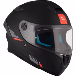 MT Targo S Solid ECE-22.06 Full Face Helmet Matt Black - S