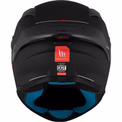 MT Targo S Solid ECE-22.06 Full Face Helmet Matt Black - S