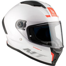 MT Stinger 2 A0 Full Face Helmet Gloss White - L