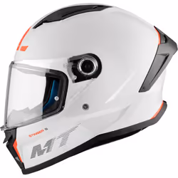 MT Stinger 2 A0 Full Face Helmet Gloss White - L