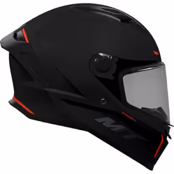 MT Stinger 2 Full Face Helmet Gloss Black With DD Ring - XL