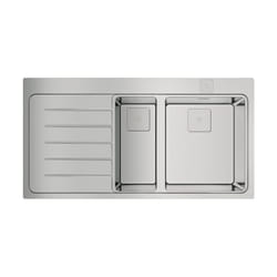 Teka Zenit RS15 1½B 1D Flush-mounted sink Rectangular Stainless steel