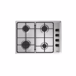 Teka HLX 540 KL, Stainless steel, Built-in, 60 cm, Gas, Stainless steel, 4 zone(s)