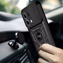 COOL Hard Ring mobile phone case 16.9 cm (6.67") Cover Black