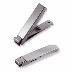 ARTERO E339, Ingrown nail clippers, Stainless steel, Curved, Metallic, Steel, Matte
