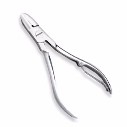 ARTERO E267, Ingrown nail clippers, Stainless steel, Curved, Metallic, Steel, Matte
