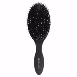 ARTERO K607, Universal, Paddle hairbrush, Black, Monochromatic, Plastic, Plastic