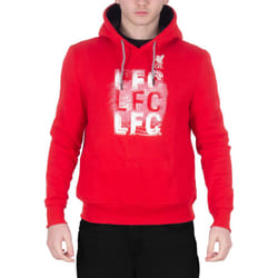 Liverpool FC Mens Hoody Fleece LFC Graphic OFFICIAL Football Gift - 2XL