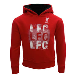 Liverpool FC Boys Hoody Fleece LFC Graphic OFFICIAL Football Gift - 5-6 Years