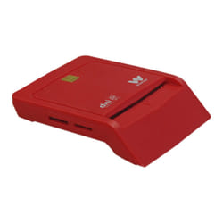 Woxter PE26-148 smart card reader Indoor USB USB 2.0 Red