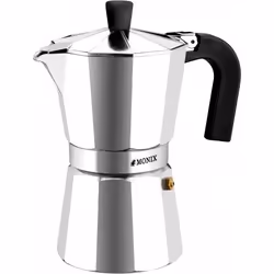 Monix M620001, Moka pot, Aluminium, Aluminium, 1 cups