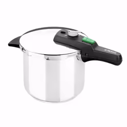 Monix Quick, 9 L, Ceramic, Gas, Halogen, Induction, Sealed plate, Black, Stainless steel, 18 cm, Stainless steel, 9 L