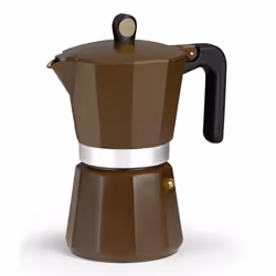 Monix M671012, Moka pot, Brown, Aluminium, 12 cups, 1 pc(s)