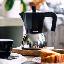 Monix M863003 manual coffee maker Moka pot 0.195 L Black