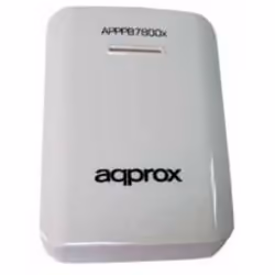 Approx APPPB7800W, 7800 mAh, White