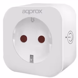 Approx SMART PLUG WIFI V2, Indoor, White, Plastic, Amazon Echo, Google Home, Wireless, 802.11b, 802.11g, Wi-Fi 4 (802.11n)