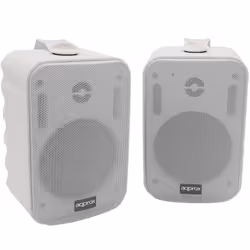 Approx APPSPK15X2, 2.0 channels, Wired, 30 W, 80 - 20000 Hz, 8 Ω, White