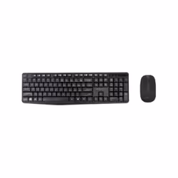 Approx APPMX335, Wireless, RF Wireless, Membrane, QWERTY, Black, Mouse included