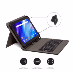 Nilox NXFU001 tablet case 26.7 cm (10.5") Holster Black