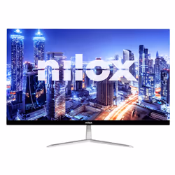 Nilox NXM24FHD01, 61 cm (24"), 1920 x 1080 pixels, Full HD, LED, 4 ms, Black