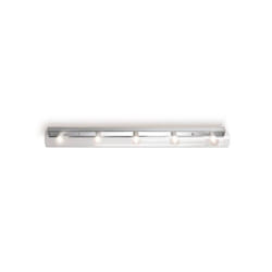 Leds-C4 Make Up - 5 Light Bathroom Wall Light Aluminium