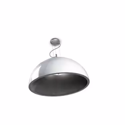 Leds-C4 GROK - 3 Light Large Dome Ceiling Pendant Silver, White, E27