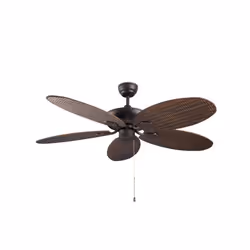 Leds-C4 Phuket Ceiling Fan Copper Brown