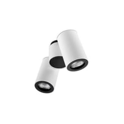 Leds-C4 Pipe - 2 Light Double Adjustable Ceiling Light White, Black, GU10