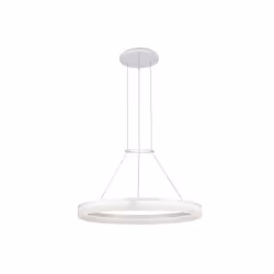 Leds-C4 GROK - Integrated LED 1 Light Medium Ceiling Pendant White