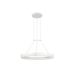Leds-C4 GROK - Integrated LED 1 Light Medium Ceiling Pendant White