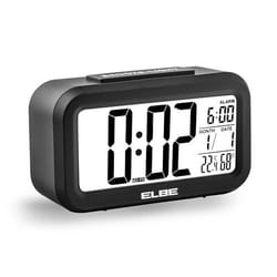 ELBE RD-668 alarm clock Digital alarm clock Black