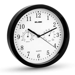 ELBE RP-1005-N wall/table clock Digital clock Round Black, White