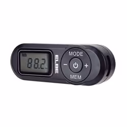 ELBE RF-96, Portable, Digital, AM, FM, Black, External, Alkaline