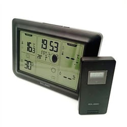 ELBE WSM-5000 digital weather station Black Battery