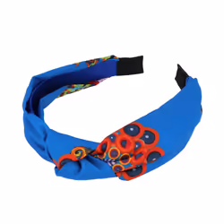 Headband lined in fabric with knot 1 u