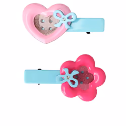 Heart And Flower Pliers button 2 u