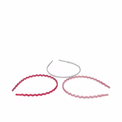 Diademas Finas Con Purpurina set 3 pz