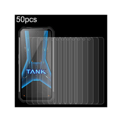 For Unihertz Tank 3 Pro 8849 50pcs 0.26mm 9H 2.5D Tempered Glass Film