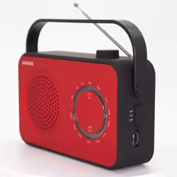 Aiwa R-190RD radio Portable Analog Black, Red - Additional view 5