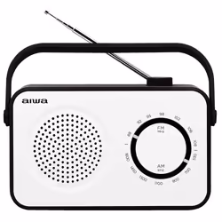 Aiwa R-190BW, Portable, Analog, AM, FM, 2 W, 80 - 20000 Hz, 10 cm