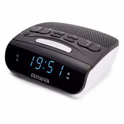Aiwa CR-15 alarm clock Digital alarm clock Black, White - Additional view 2