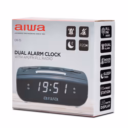 Aiwa CR-15 alarm clock Digital alarm clock Black, White - Additional view 5