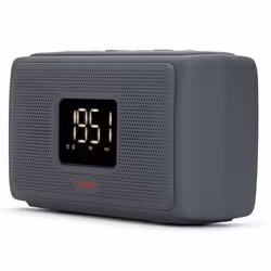 Aiwa CRU-80BT alarm clock Digital alarm clock Grey